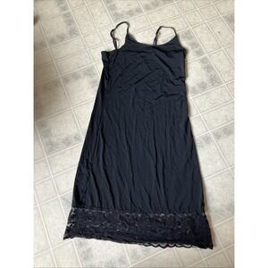 Jockey Life Black lace edge Slip Small Full Slip Everyday Smoothing Cling Free